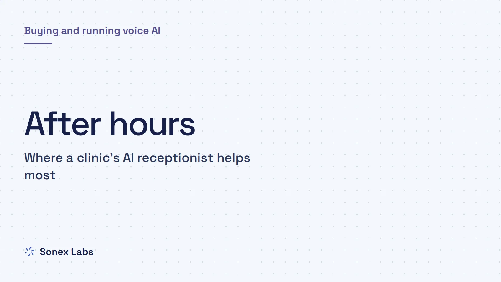 AI receptionist for clinics: AI receptionist for clinics in India: bookings in Hindi and Telugu, handover and cost
