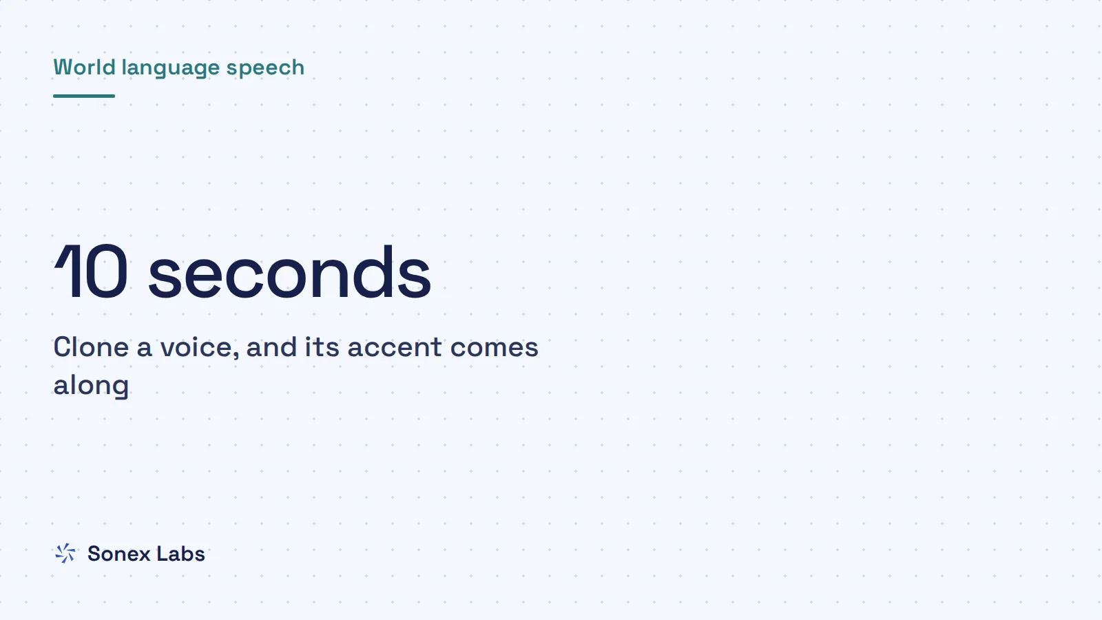 Cloned voice accents: Cloning your voice into another language: why the accent carries over, and when you want it to