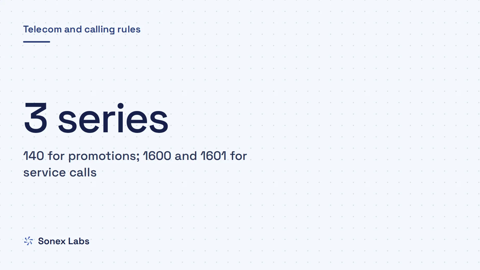 140 vs 1600 vs 1601: 140 vs 1600 vs 1601: which TRAI number series must your business calls use?