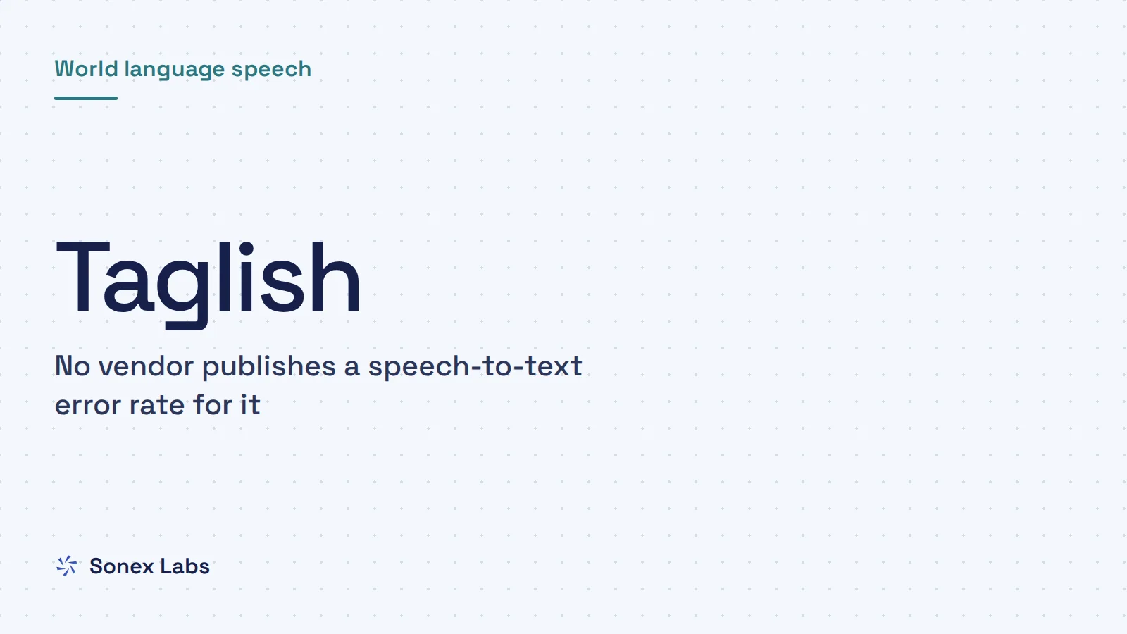 Tagalog TTS and Taglish STT: Tagalog text to speech and Taglish speech to text for Philippine teams
